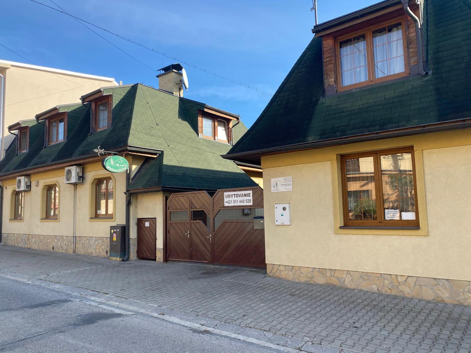 Penzion Weinerovka Varin 日利纳 外观 照片